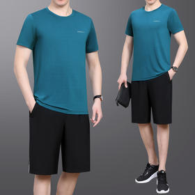 SPYG-12099616中老年爸爸夏装大码休闲运动服薄运动装