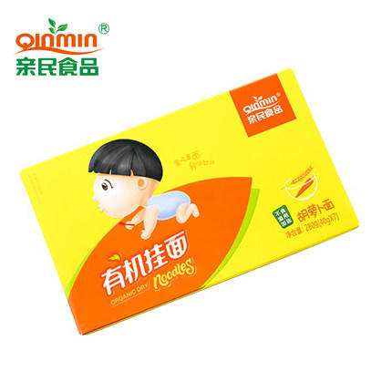 儿童胡萝卜有机挂面 商品图0