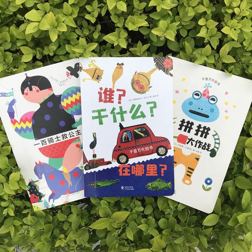 【思维启蒙】千变万化的书（共3册） 可以换一种不同的方法读到故事书 激发想象力 商品图4