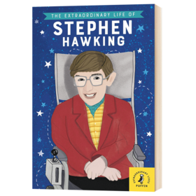 斯蒂芬霍金 英文原版人物传记 The Extraordinary Life of Stephen Hawking 英文版名人传记 进口青少年英语课外阅读书籍 全彩插图