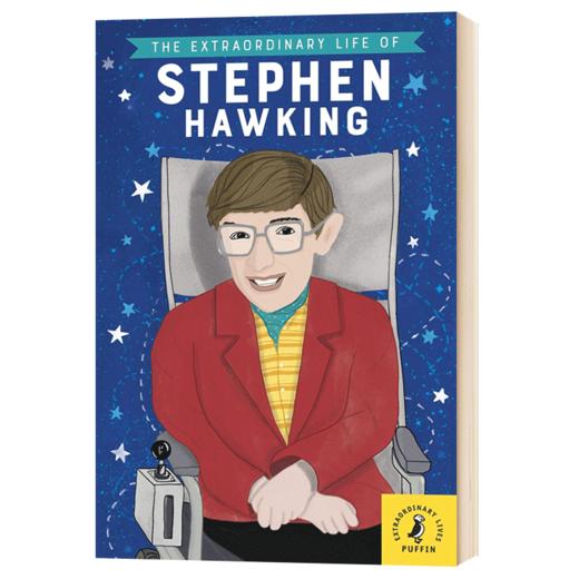 斯蒂芬霍金 英文原版人物传记 The Extraordinary Life of Stephen Hawking 英文版名人传记 进口青少年英语课外阅读书籍 全彩插图 商品图0