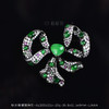 【祝你幸福】绿蛋蝴蝶结胸针-XZ2005215 商品缩略图0