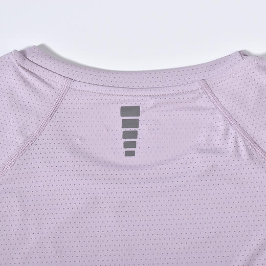 【69元2件，下单拍2！】女士蝴蝶网眼拼接冰氧衣（可配情侣款）去汗味宽松速干运动短袖T恤SZ2603 商品图6