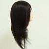 柏力头模黑发18CM 商品缩略图1