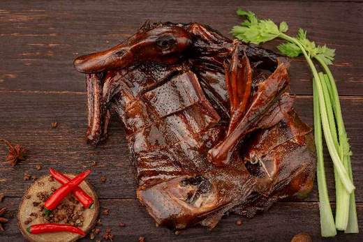 臻峰 湖南特产酱板鸭散装92.80元/只 酱香熟食小吃 办公室休闲零食酱板鸭 商品图3