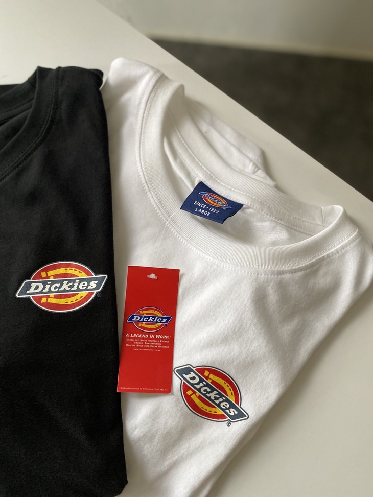 美国潮牌dickies情侣圆领t恤