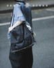 PETIT SCHAN小闪 BAG#002 The Darkness 白天不懂夜的黑 压褶处理工艺 拉丝邮差包 商品缩略图3