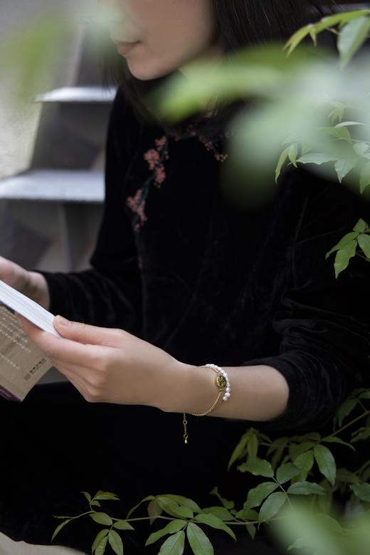 三生石 十二星座香氛巴洛克珍珠手链 商品图7