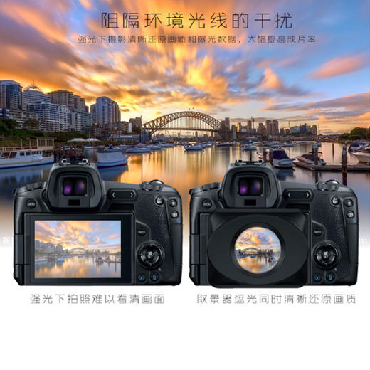 通用相机取景器 单反相机lcd取景器 液晶屏幕放大器 相机遮阳罩 商品图3