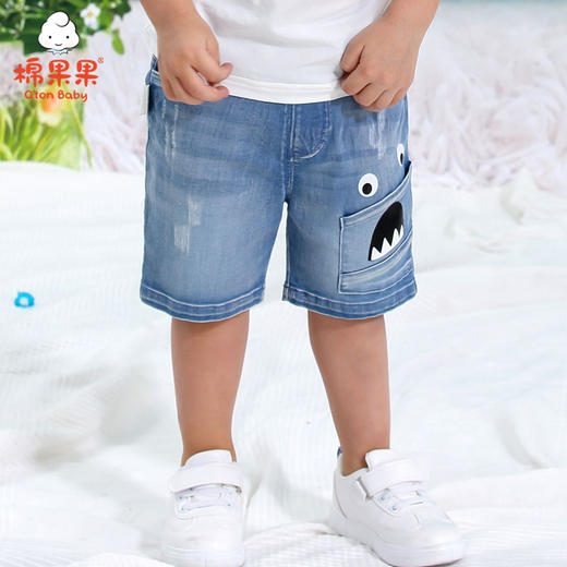 棉果果夏季男童短裤M212203220328 商品图0
