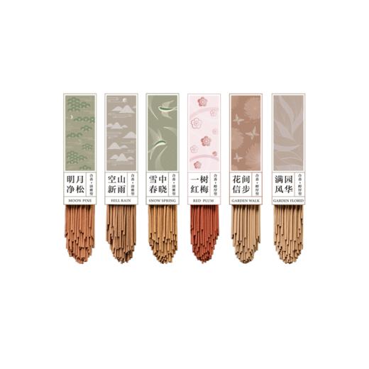 唯诗 | 【合香短款系列】weis 天然合香线香室内香薰除臭凝神檀线香沉香净化空气 商品图2