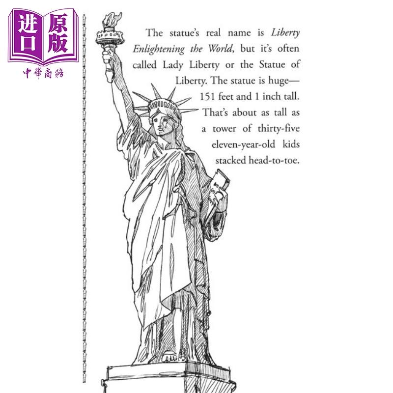 中商原版 什么是自由神像 What Is The Statue Of Liberty What Was 系列中小学生人文历史百科读物7 12岁英文原版