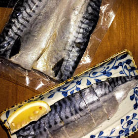 【下单后48小时左右发货】挪威进口深海 冷冻青花鱼 2袋4片 170g左右/片 夏季会化介意勿拍。