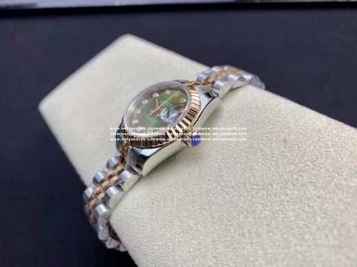 WF 女装日志型28和31毫米日志型279174-0009 ①：女装日志型的蚝式表壳是坚固优雅、美比例的典范。采用316L不锈钢来锻造不锈钢腕表表壳，具备高抗腐蚀性。这种超合金不仅非常耐用且易于磨光 商品图4