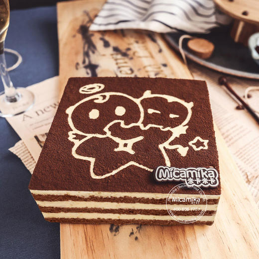 『双子座』星座蛋糕