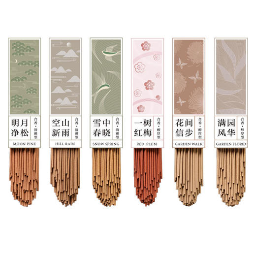 唯诗 |【合香长款系列】天然合香线香室内香薰除臭凝神檀线香沉香净化空气 商品图3