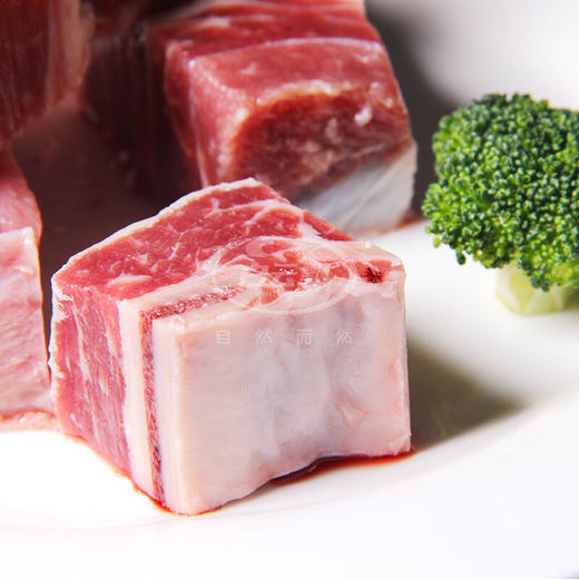 白云飘内蒙草原牛排块450g袋原切牛肋排骨