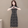 YWE-YJY20A45夏装新款气质修身改良版旗袍裙 商品缩略图1