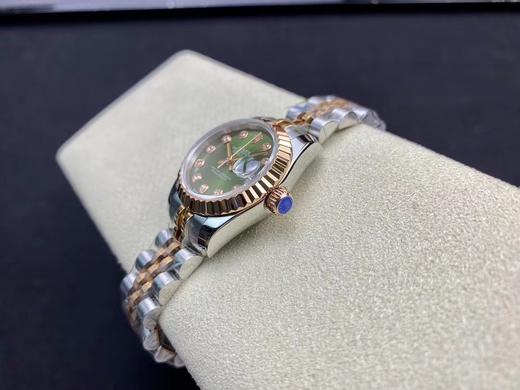 WF 女装日志型28和31毫米日志型279174-0009 ①：女装日志型的蚝式表壳是坚固优雅、美比例的典范。采用316L不锈钢来锻造不锈钢腕表表壳，具备高抗腐蚀性。这种超合金不仅非常耐用且易于磨光 商品图11