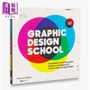 【中商原版】平面设计学校 英文原版 Graphic Design School 商品缩略图0