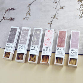 唯诗 | 【合香短款系列】weis 天然合香线香室内香薰除臭凝神檀线香沉香净化空气