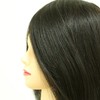 柏力头模黑发18CM 商品缩略图3