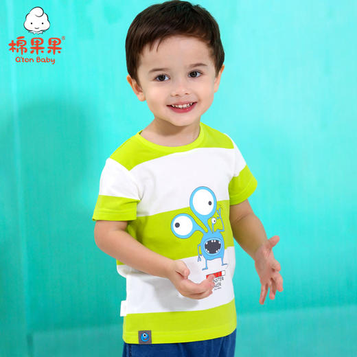 棉果果夏季男童套头T恤M212140220315 商品图0