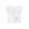 英氏-童衣类（夏）D0英针圆领短套衣 英氏白 商品缩略图1