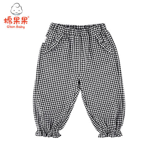 棉果果夏季女童休闲九分裤M222208220275 商品图1