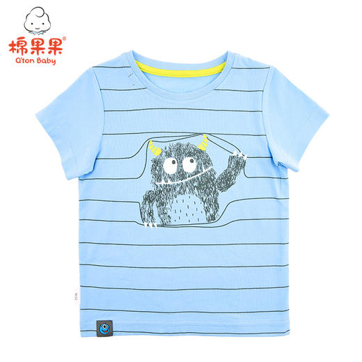 棉果果夏季男童套头T恤M212140220317 商品图0