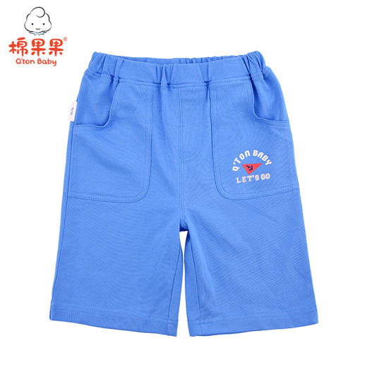 棉果果夏季男童中裤短裤M212202220294 商品图0