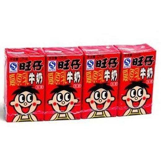 旺仔牛奶125ml*4/板  两板 商品图1