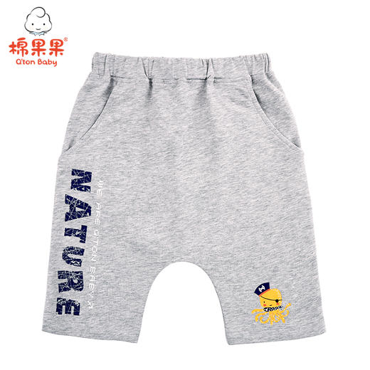 棉果果夏季男童七分拉裆裤M212201220298 商品图3