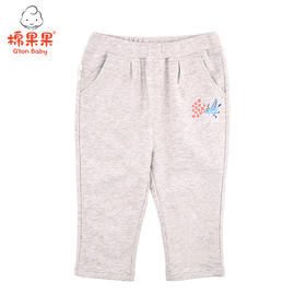 棉果果夏季女童休闲九分裤M222208220274