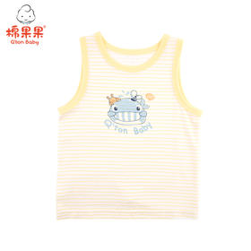 棉果果夏季莫代尔有机棉纱内衣背心T恤M201170420234