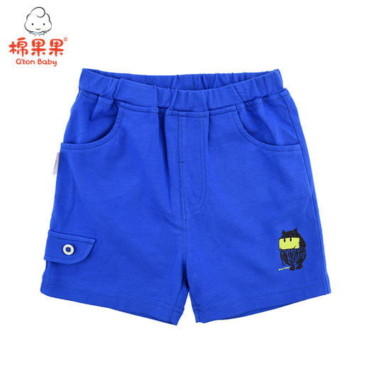 棉果果夏季男童中裤短裤M212203220332 商品图0
