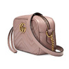 GUCCI 古驰  GG Marmont系列裸色绗缝迷你单肩斜挎包 杏色 448065 DTD1T 5729 商品缩略图1