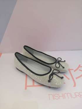 西村名物春夏浅口亮片蝴蝶结单鞋X29CE32401
