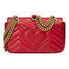 GUCCI 古驰  女士 GG Marmont系列绗缝迷你手袋 红色 446744 DTDIT 6433 商品缩略图1