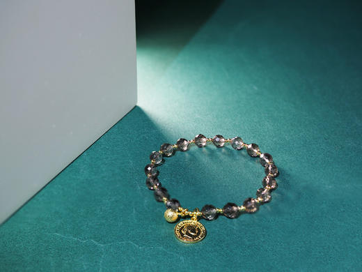 【乌龙波波】天然茶晶手链 坚定朴实 小众原创 商品图3