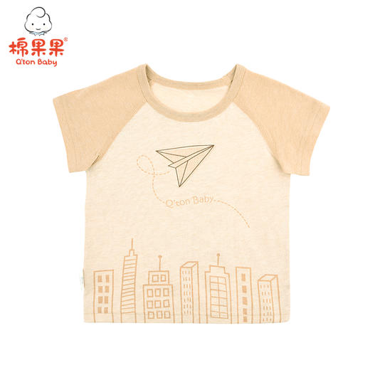 棉果果夏季新疆彩棉纯棉套头圆领T恤M201140120212 商品图0