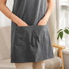 【简约围裙-男女通用款】简约家居围裙纯色免系套头设计纯棉质感 商品缩略图7