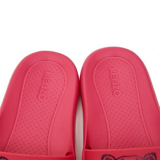 KENZO 高田贤三  女士情侣款经典虎头图案橡胶平底拖鞋F962MU104P60 商品图7