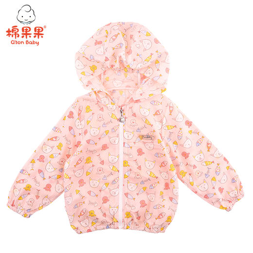 棉果果夏季女童皮肤衣外套M222100220259 商品图2