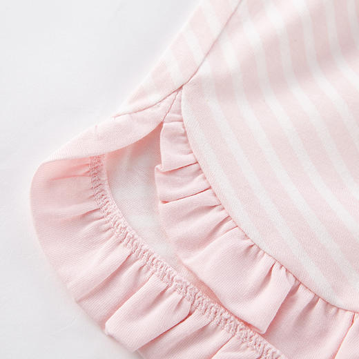 英氏-童衣类（夏）D0粉春居背短套 淡天堂粉 商品图2