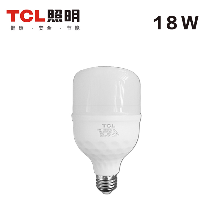 TCL LED球泡 18W E27 白光