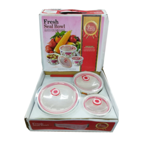 社区团购瓷质保鲜盒三件套(微波炉适用)