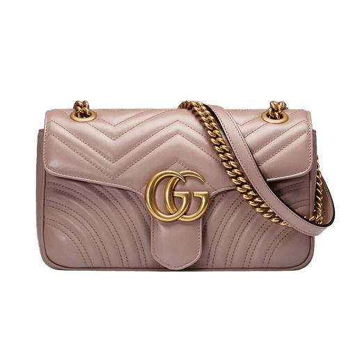 【二】GUCCI 古驰  GG Marmont系列绗缝肩女士背包 浅粉 443497 DTDIT 5729 商品图0
