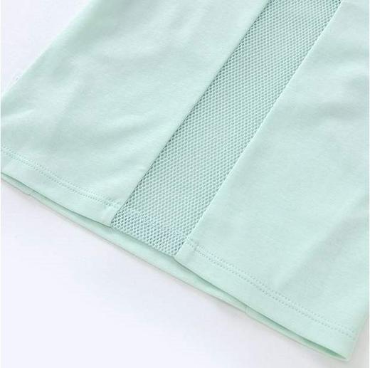 英氏-童衣类（夏）D0英针圆领短套衣 清水绿 商品图8