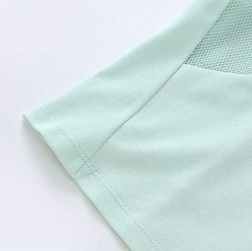 英氏-童衣类（夏）D0英针圆领短套衣 清水绿 商品图6